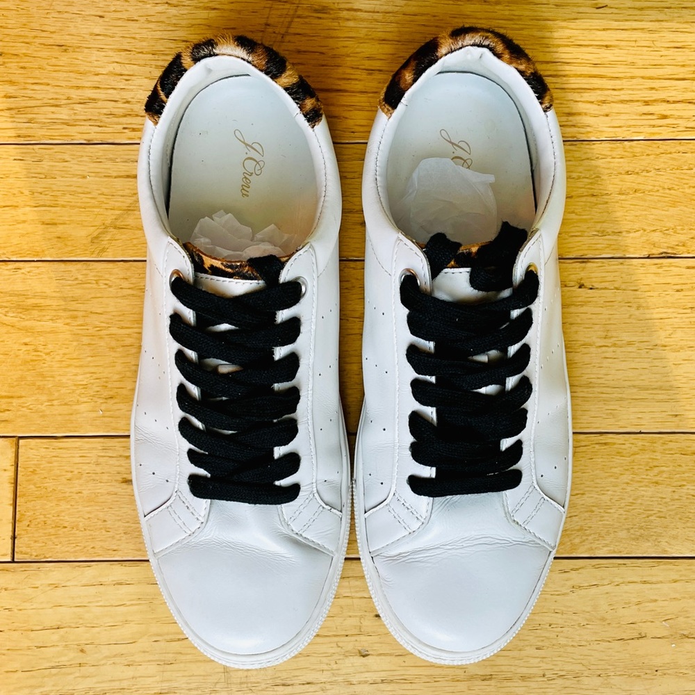 J. Crew Saturday Sneaker Leopard Detail 7